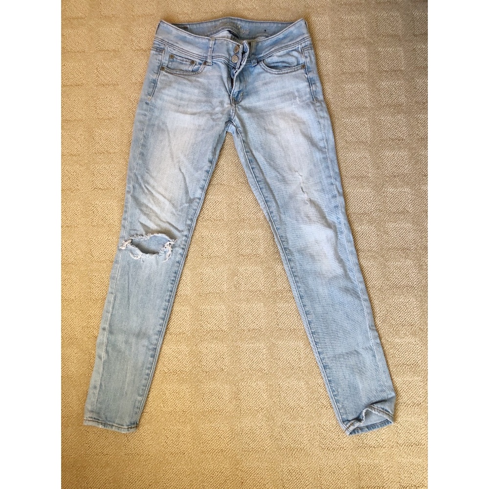 American Eagle | Distressed Skinny Jeans